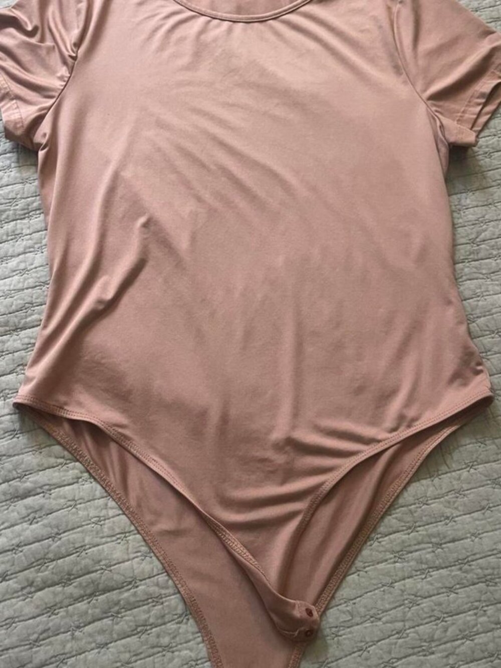 SHEIN Curve Nude Bodysuit 1XL